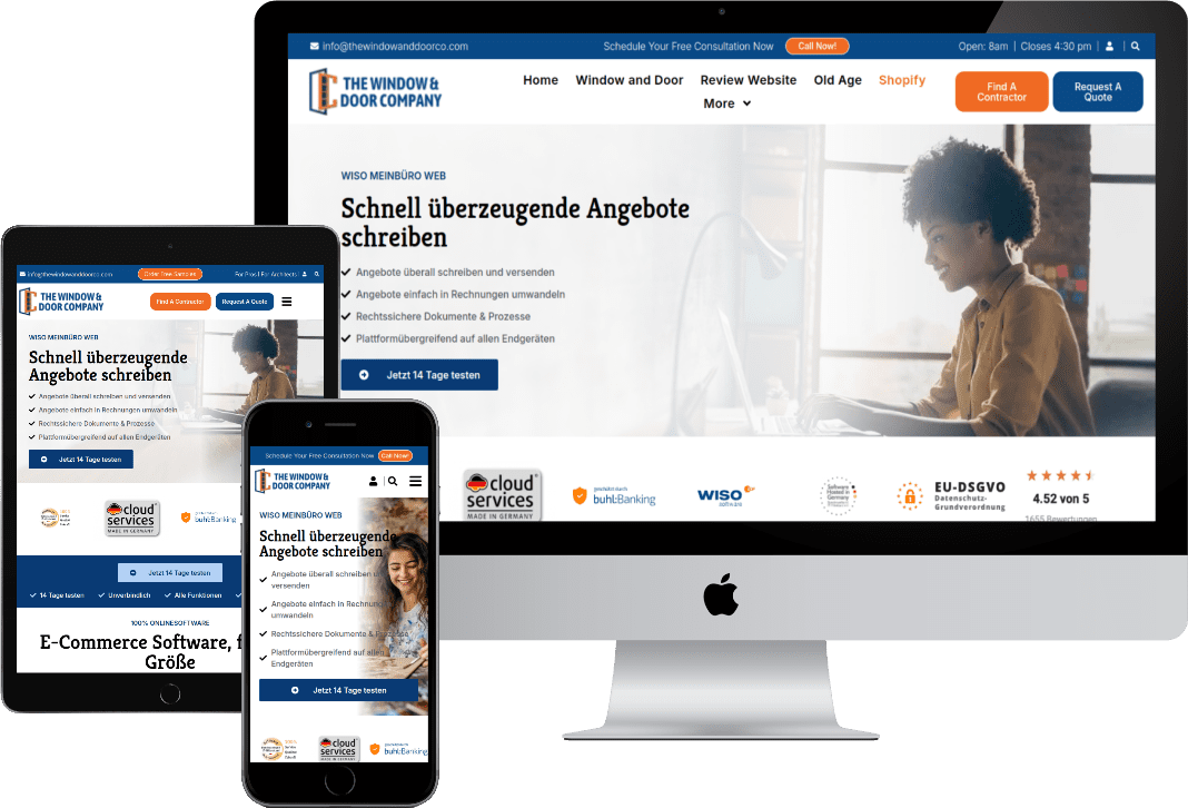 Business Landing Page Design