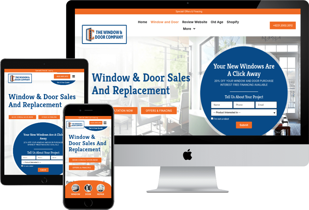 Business Landing Page Design